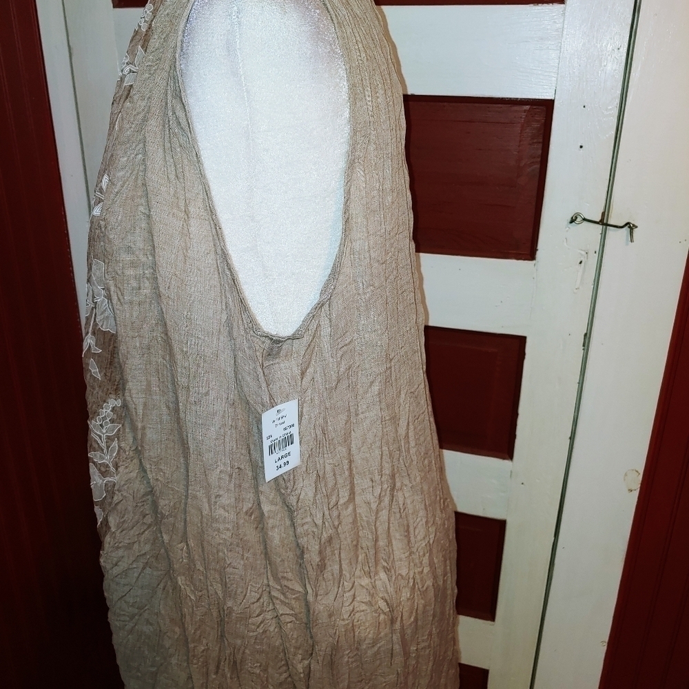 NWT Duster Floral Circle Shawl L - Picture 2 of 6
